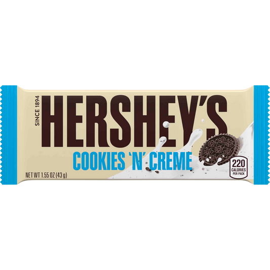 Hershey's, Cookies N' Creme, 1.55 oz, 36 ct