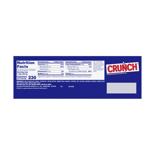 Crunch, 1.55 oz, 36 ct