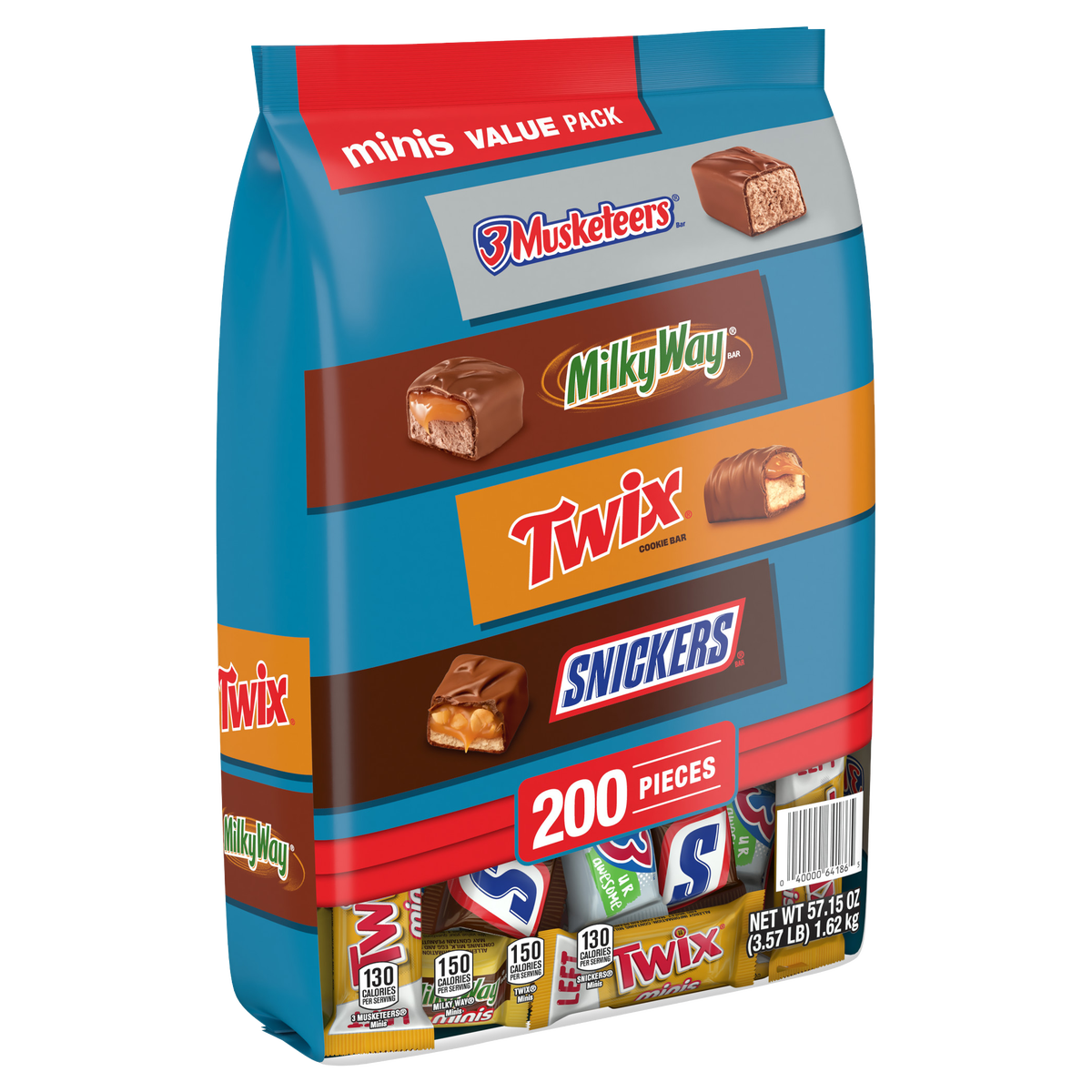 Hershey's, Kit Kat, Reese's Chocolate Candy Bars, Full Size, Variety Pack, 30 ct