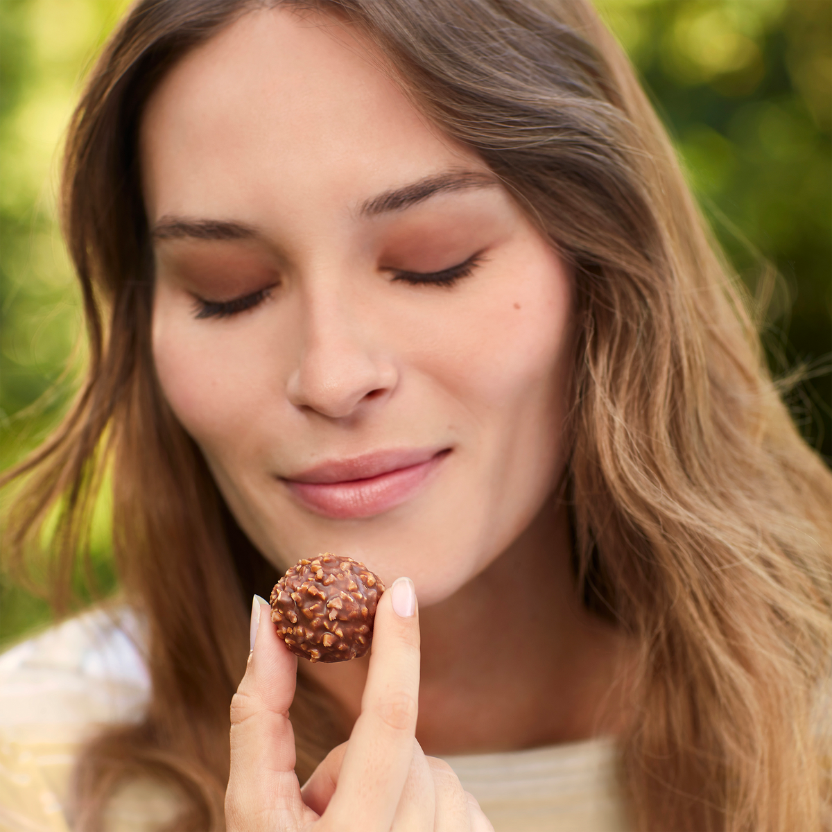 Ferrero Rocher Chocolates, Hazelnut, 1.3 oz, 12 ct