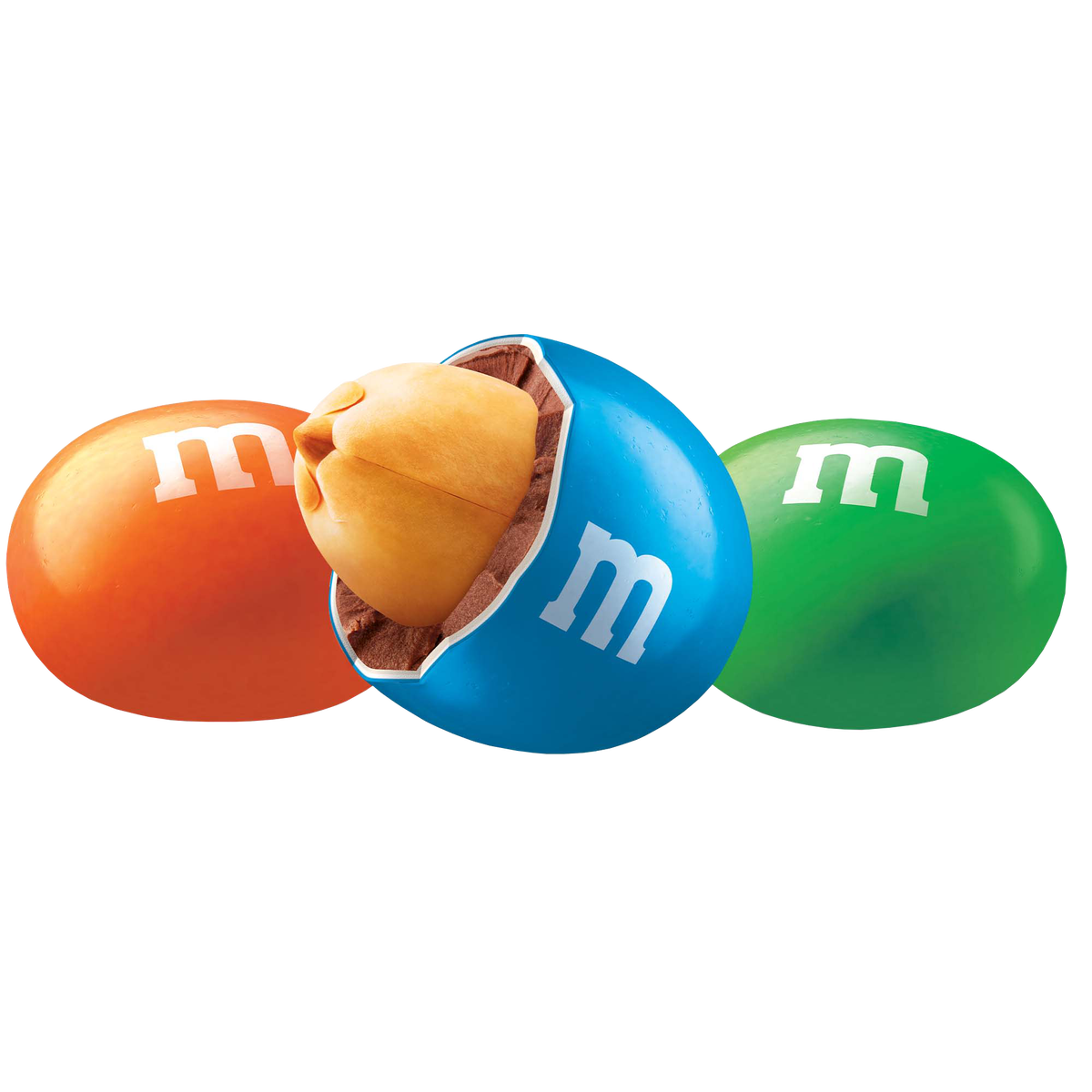 M&M'S Chocolate Candy, Peanut, Share Size, 3.27 oz, 24 ct