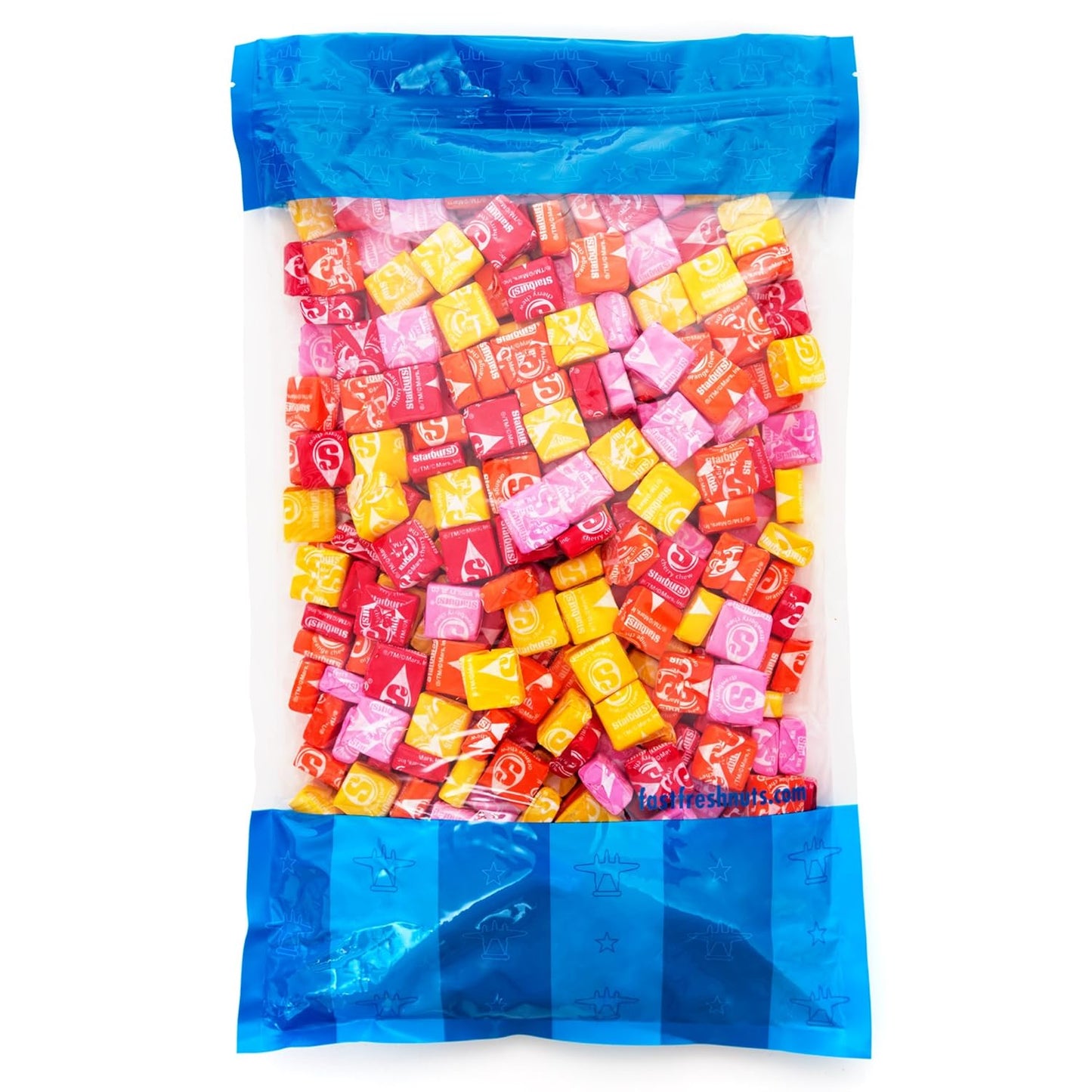 7 lb Starburst Candy Bag in Resealable Bomber Bag