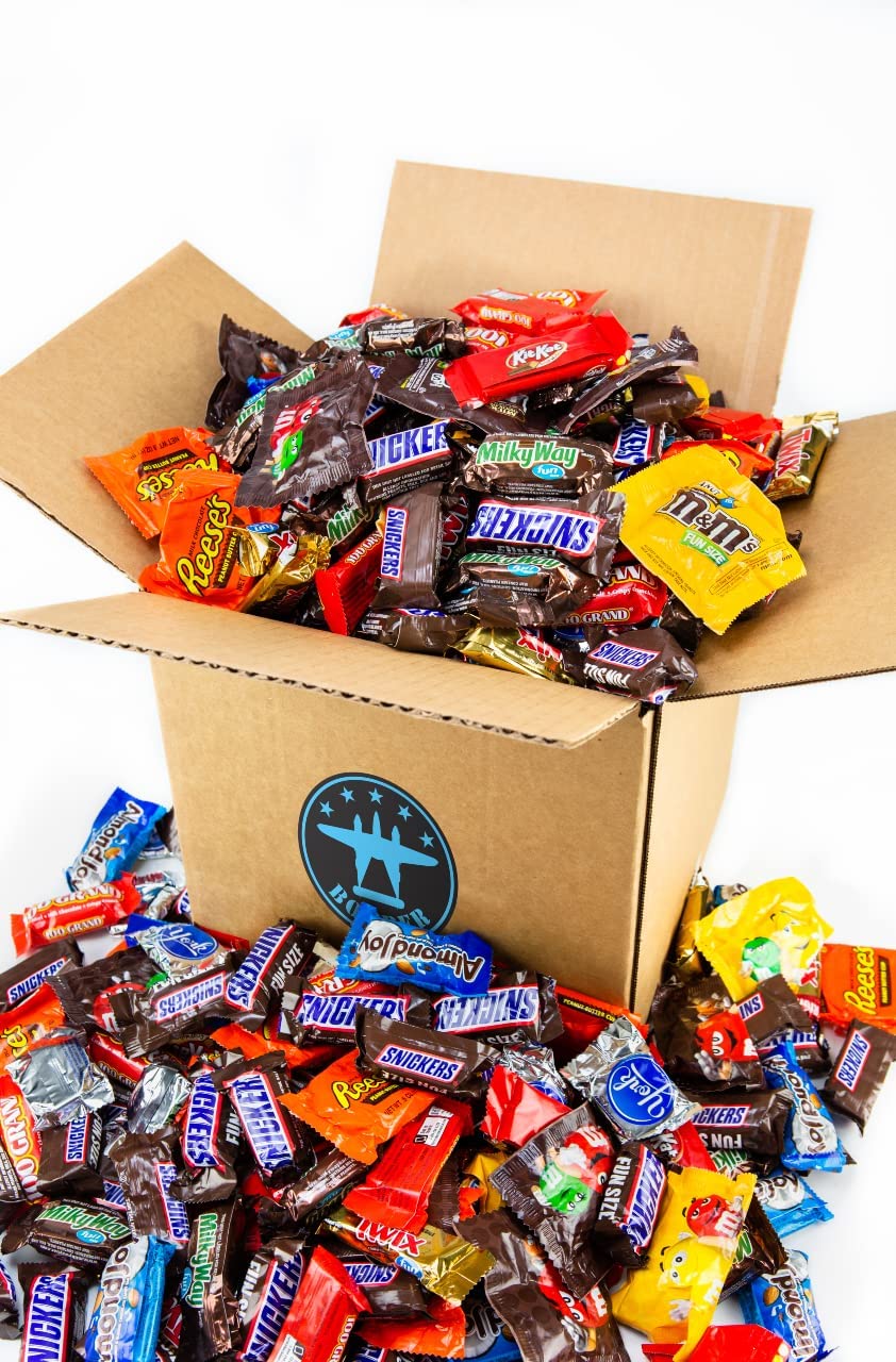 8 lbs - Halloween Fun Size Chocolate Mix