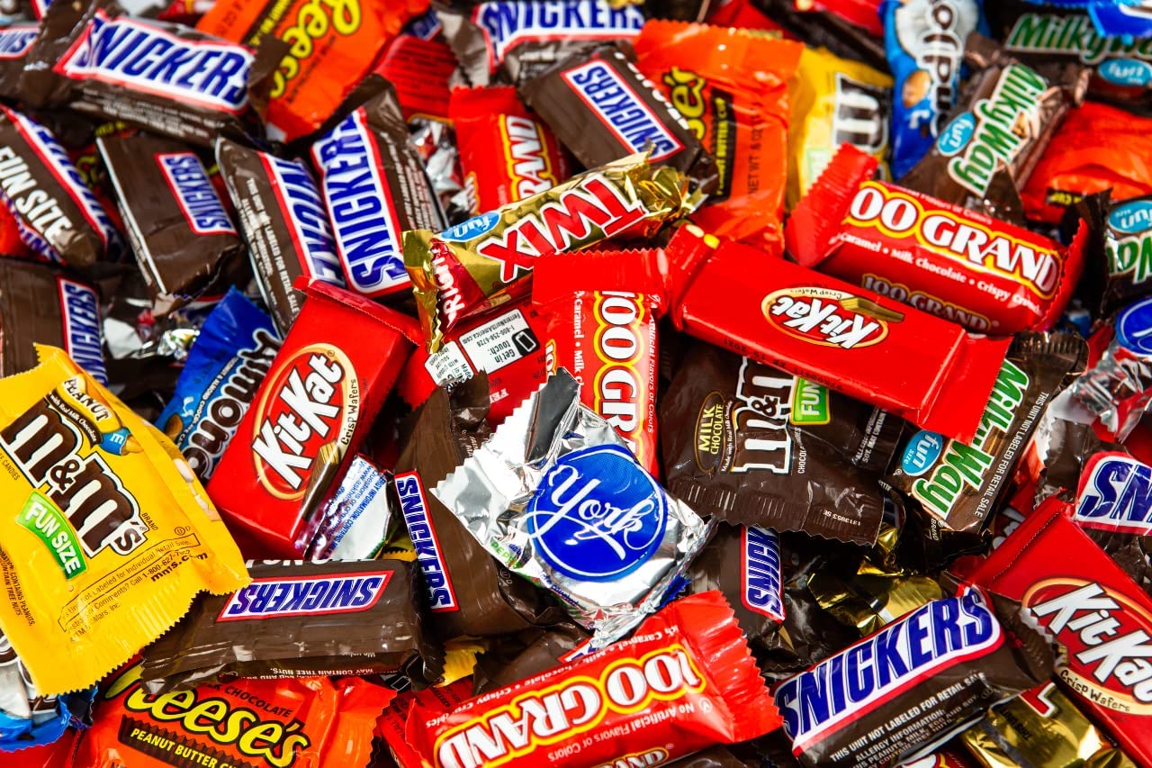 8 lbs - Halloween Fun Size Chocolate Mix