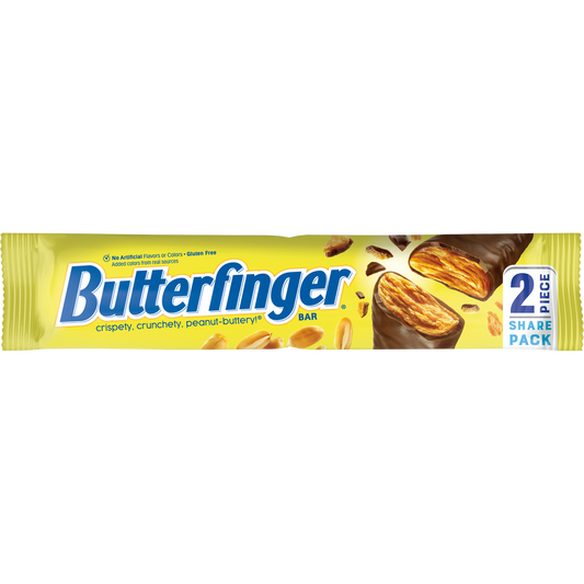 Butterfinger, King Size Share Pack, 3.7 oz, 18 ct