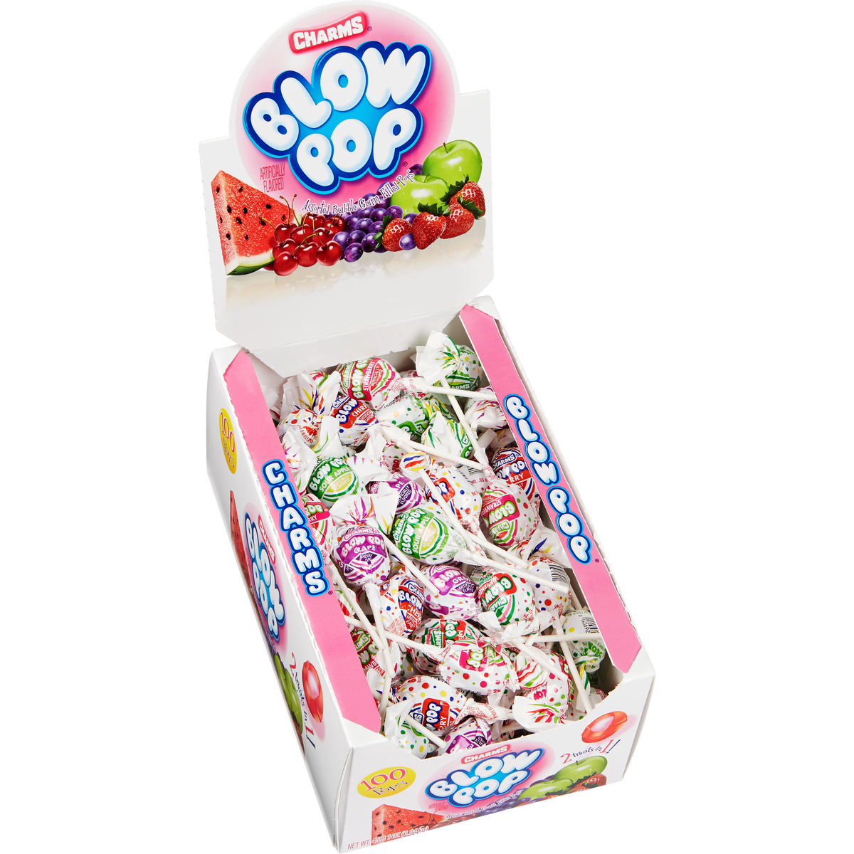 Charms, Blow Pop, Variety Pack, 100 ct