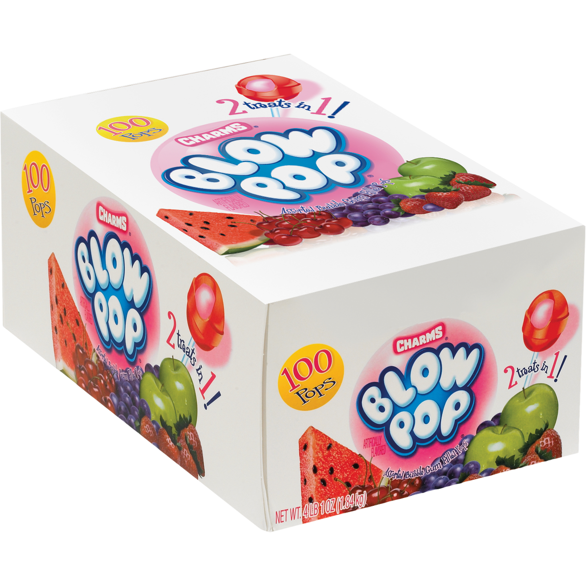 Charms, Blow Pop, Variety Pack, 100 ct