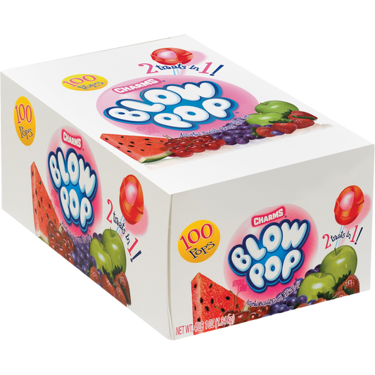 Charms, Blow Pop, Variety Pack, 100 ct