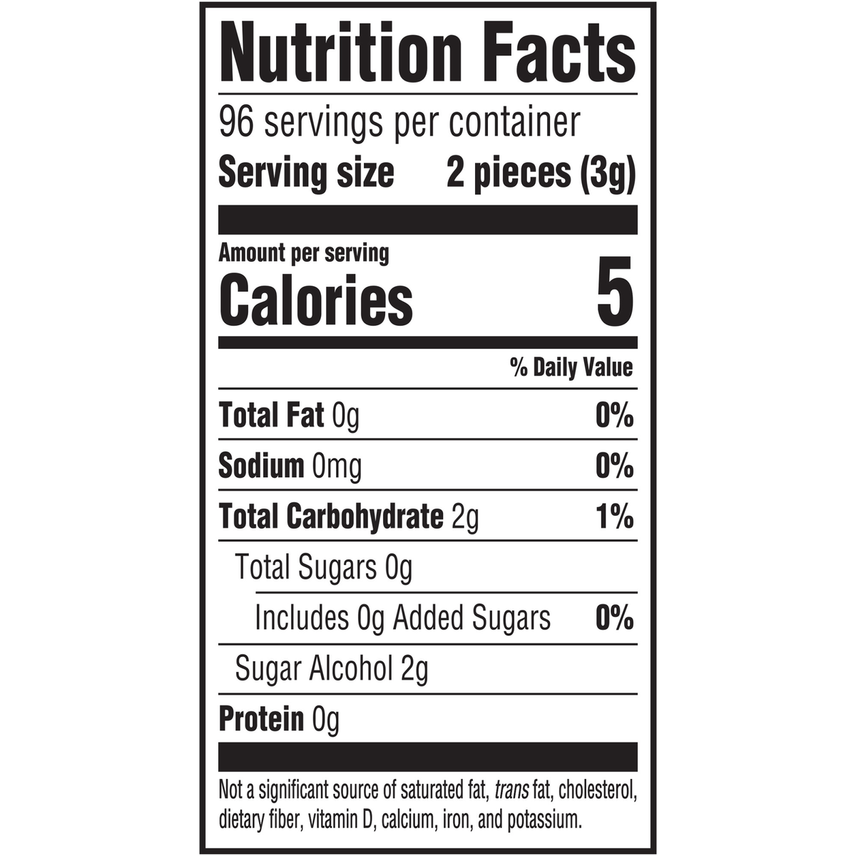 Dentyne Ice Sugar Free Gum, Peppermint, 16 Pieces, 12 ct