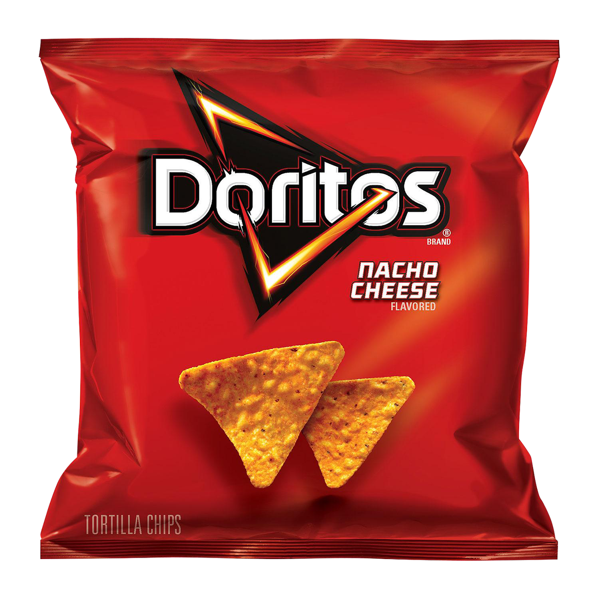 Doritos Tortilla Chips, Nacho Cheese, 1 oz, 50 ct