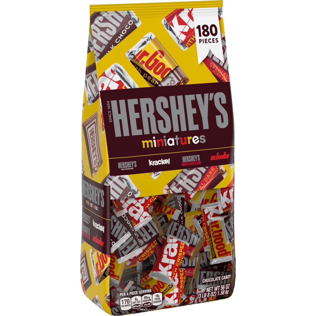 Hershey's Miniatures, Variety Pack, 180 ct