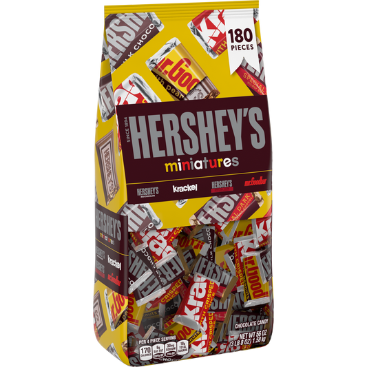 Hershey's Miniatures, Variety Pack, 180 ct