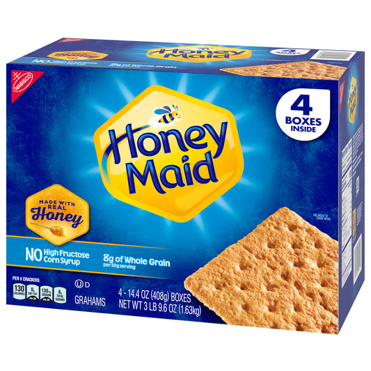 Honey Maid Graham Crackers, 14.4 oz, 4 ct