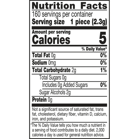 Ice Breakers Ice Cubes Sugar Free Gum, Wintergreen, 40 pieces, 4 ct