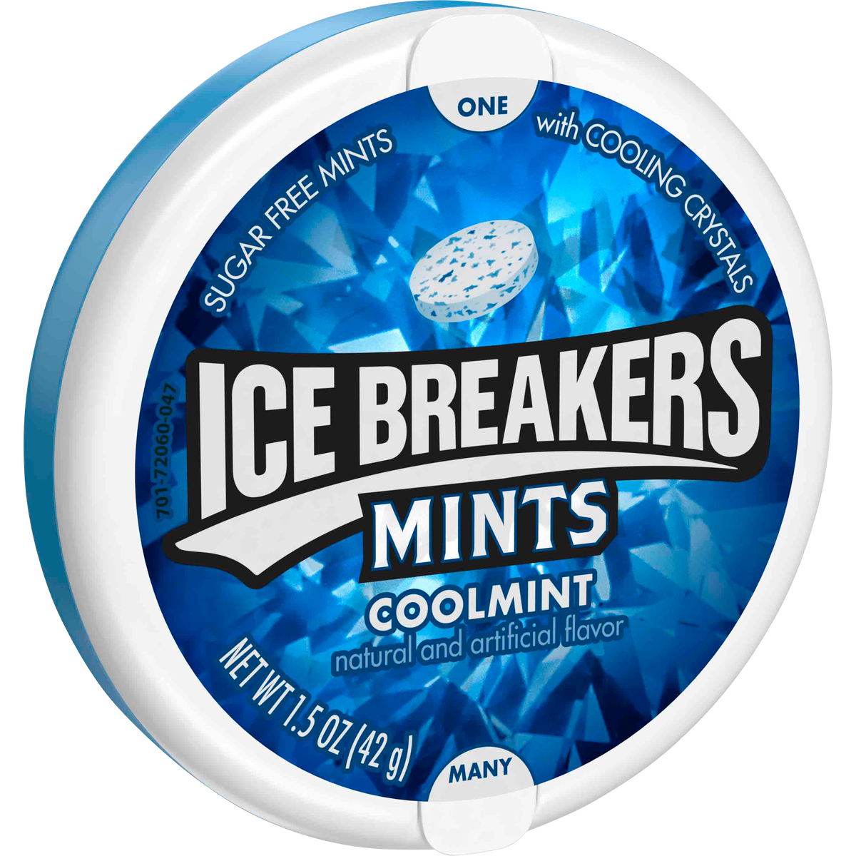 Ice Breakers Sugar Free Mints with Cooling Crystals, Cool Mint, 1.5 oz, 8 ct