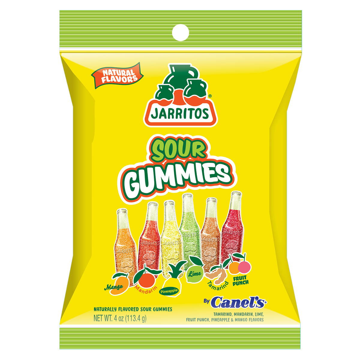 Jarritos Sour Gummies, 4 oz, 12 ct