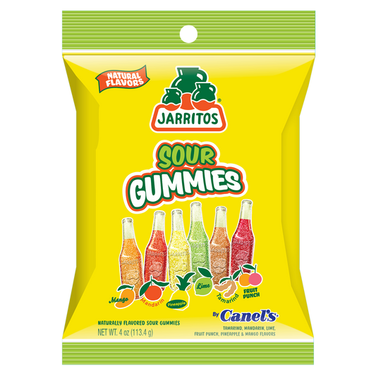Jarritos Sour Gummies, 4 oz, 12 ct