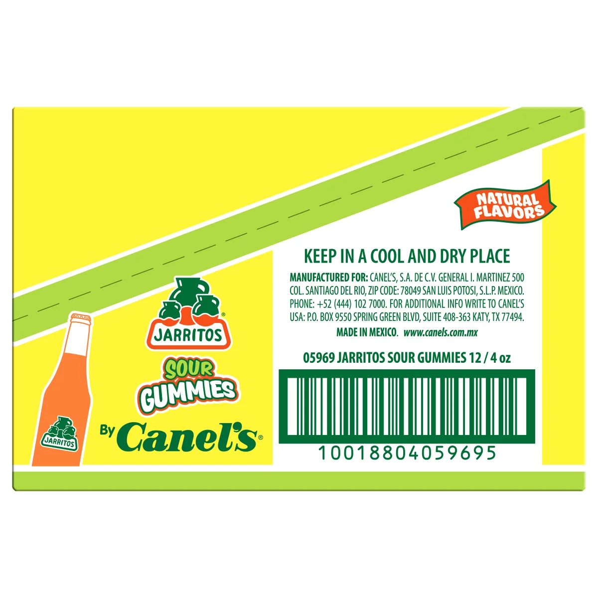 Jarritos Sour Gummies, 4 oz, 12 ct