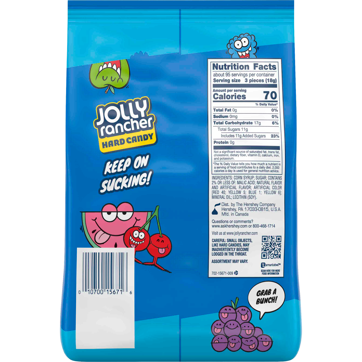 Jolly Rancher, Variety Pack, 5 lbs