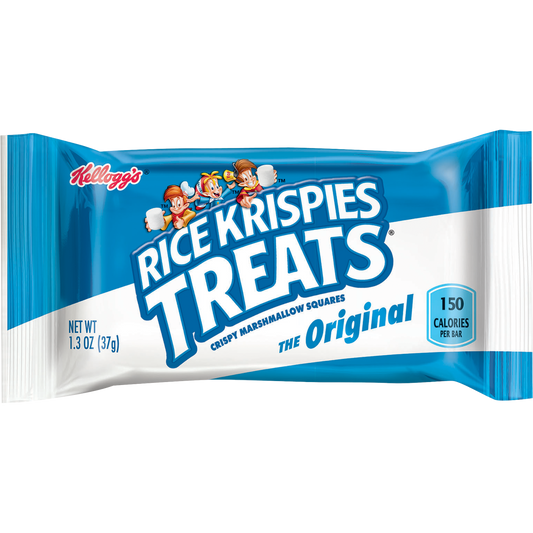 Kellogg's Rice Krispies Treats, Original, 1.3 oz, 25 ct