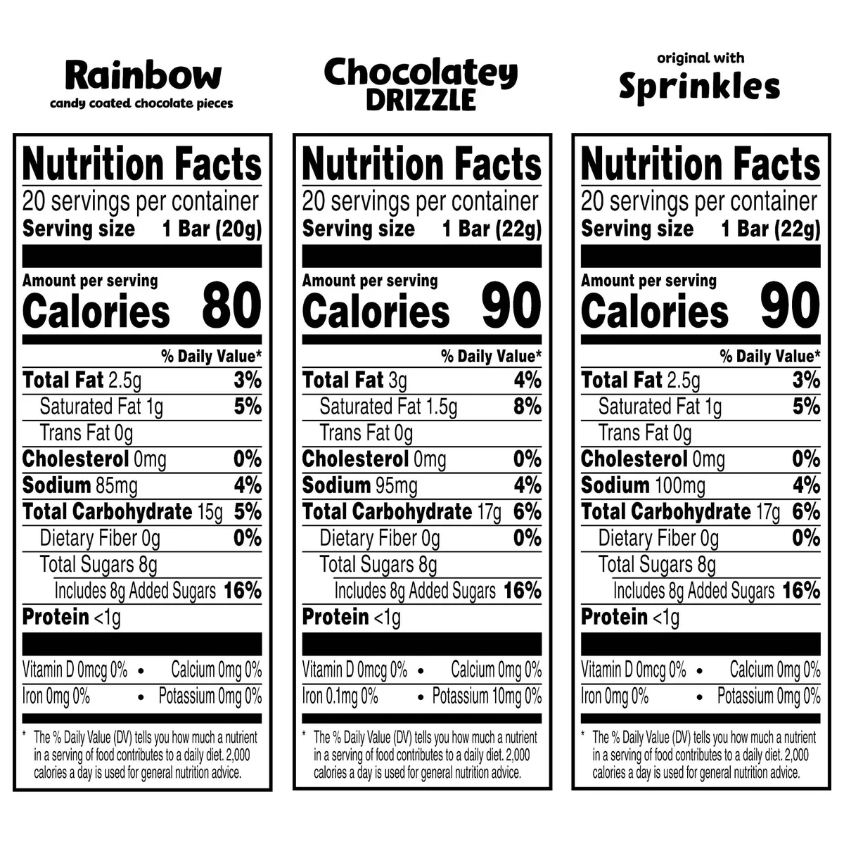 Kellogg's Rice Krispies Treats, Variety Pack, 60 ct