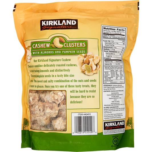 Kirkland Signature Cashew Clusters, 32 oz