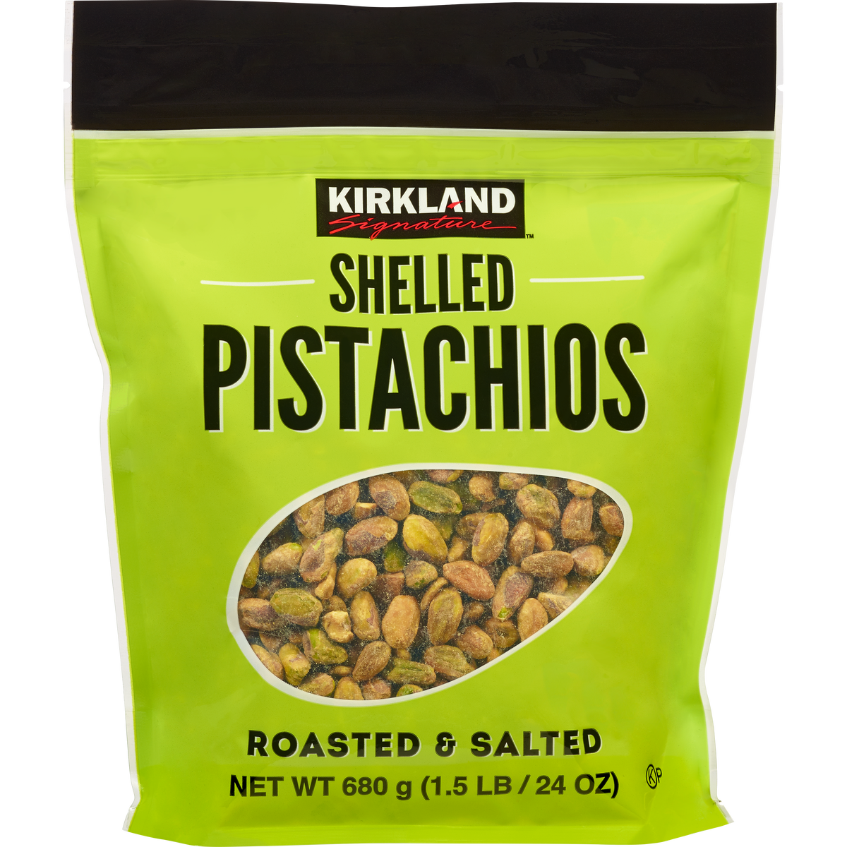 Kirkland Signature Shelled Pistachios, Roasted & Salted, 1.5 lbs