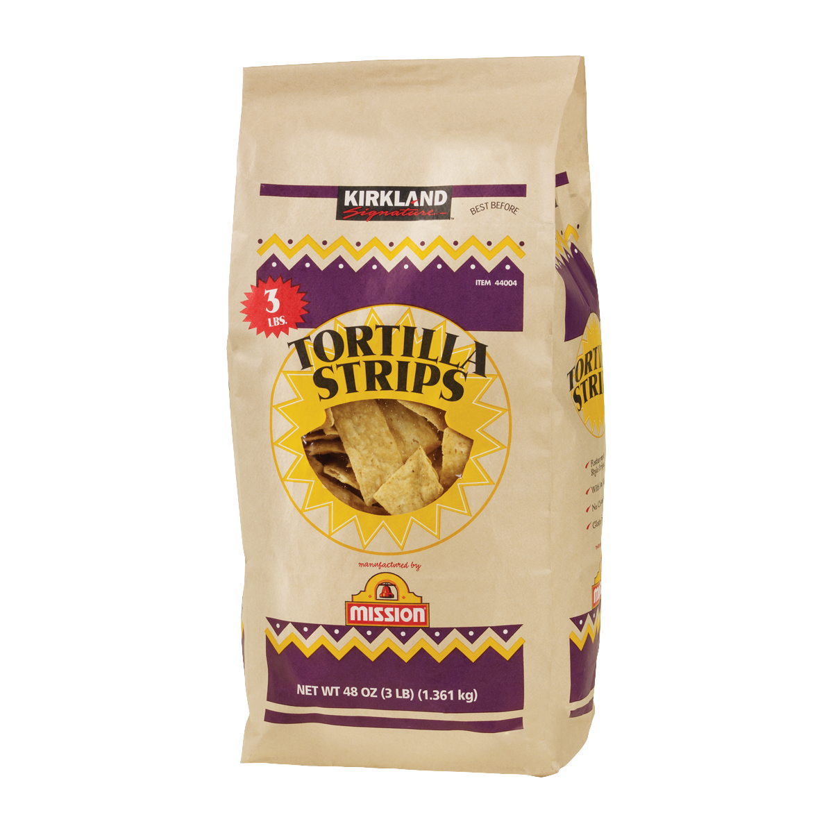 Kirkland Signature Tortilla Strips, 3 lbs