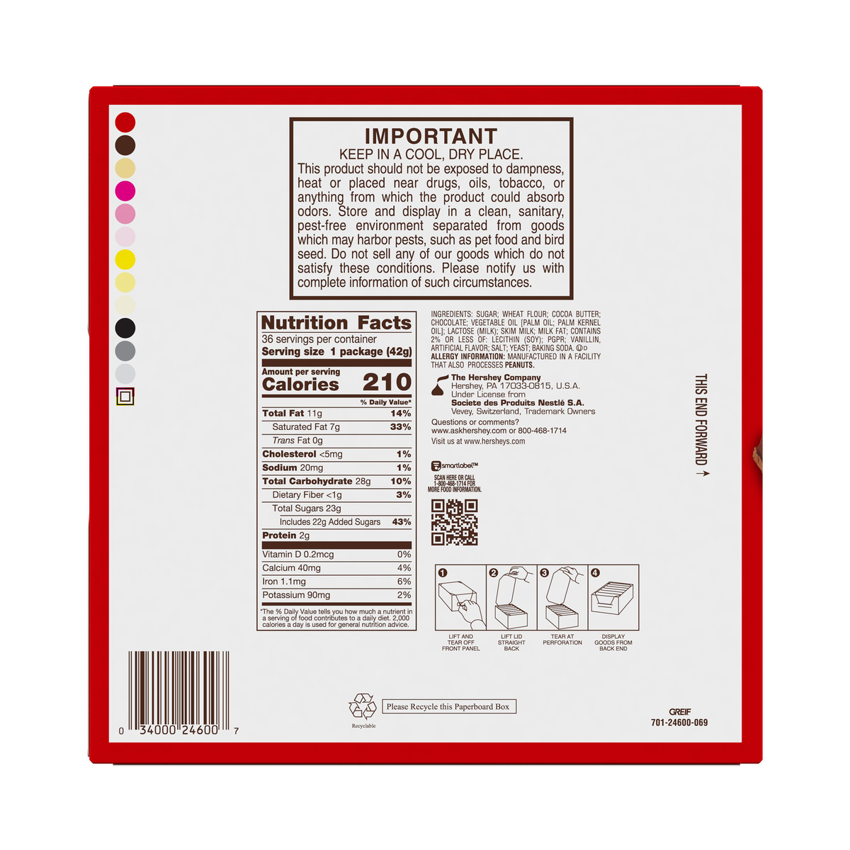 Kit Kat, 1.5 oz, 36 ct