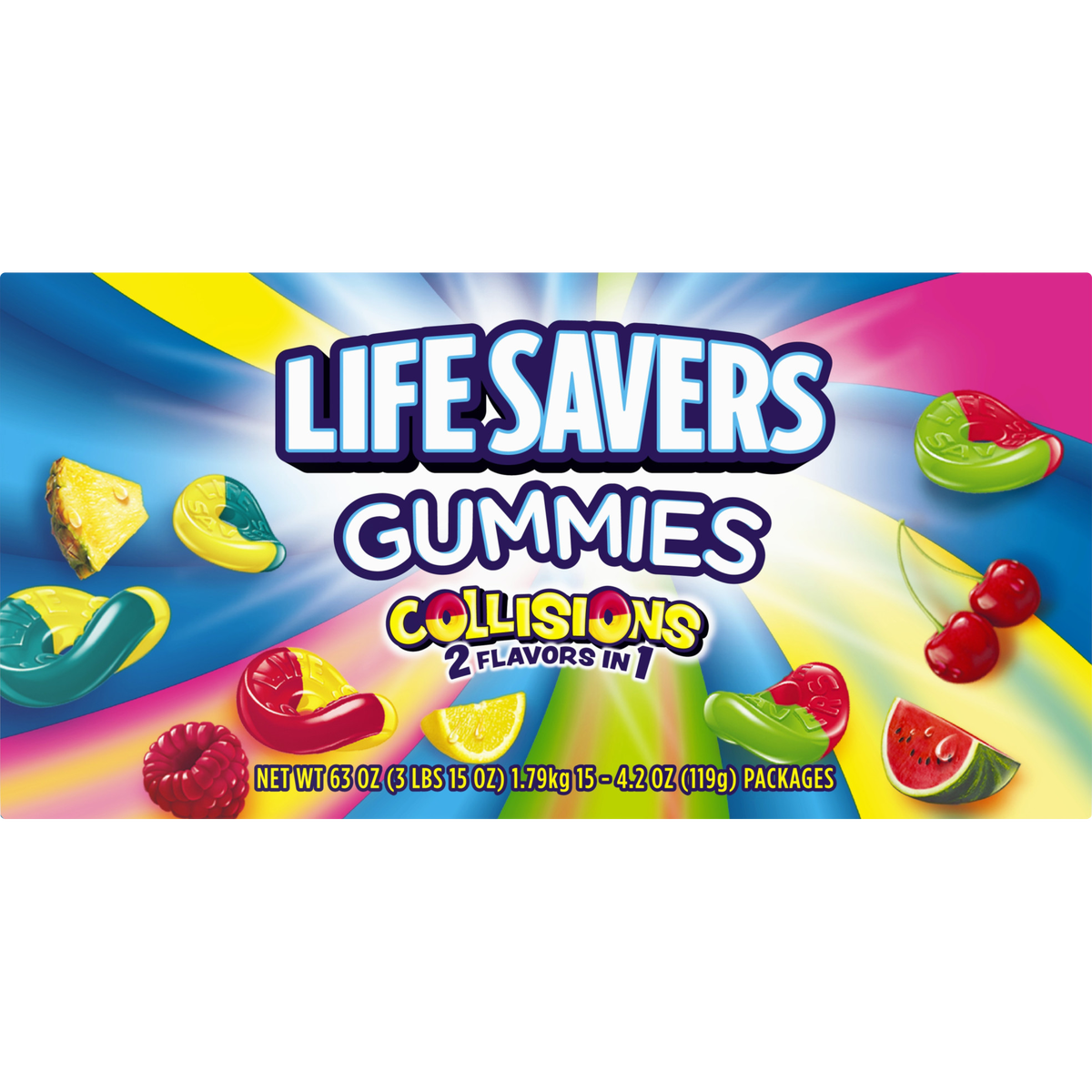 Life Savers Gummies Collisions, 4.2 oz, 15 ct