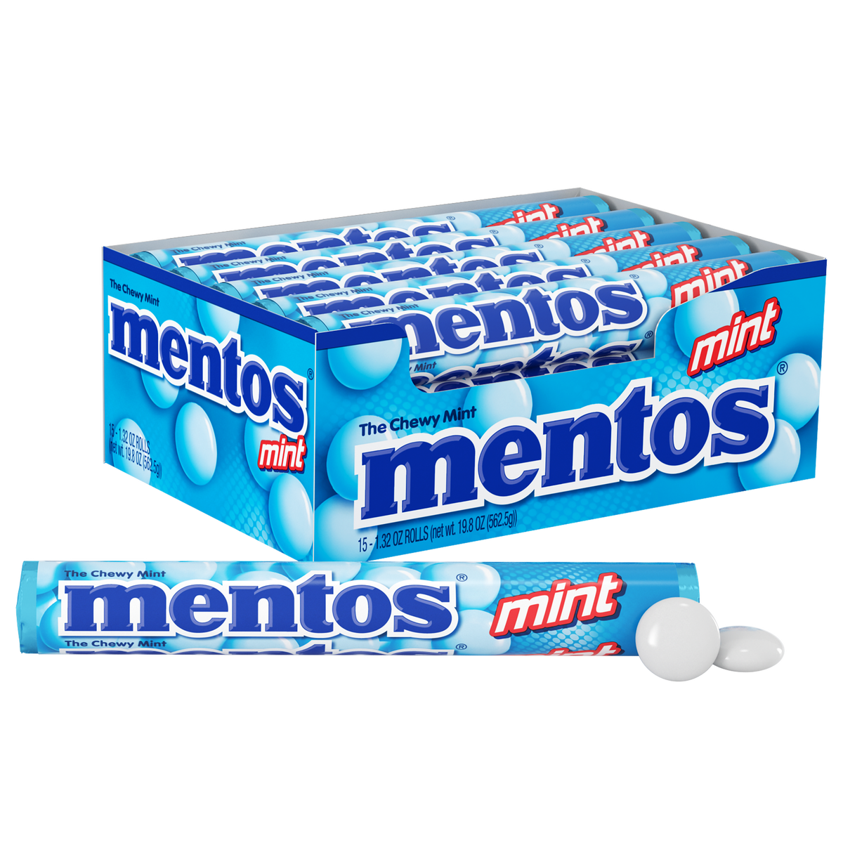 Mentos, Mint, 1.32 oz, 15 ct