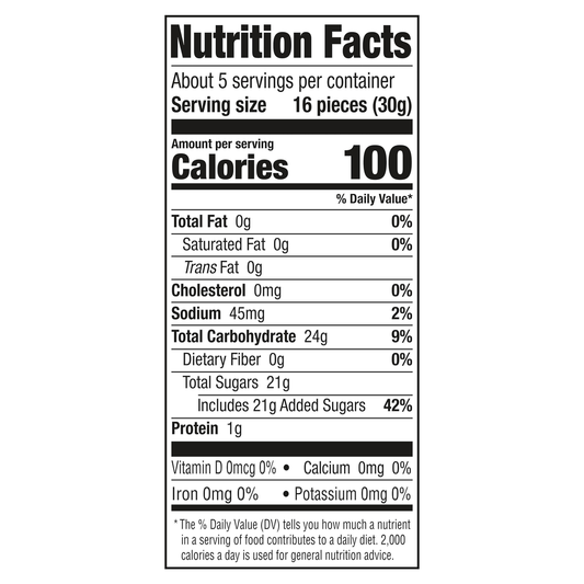 Nerds Gummy Clusters, Very Berry, 5 oz Peg Bag, 12 ct