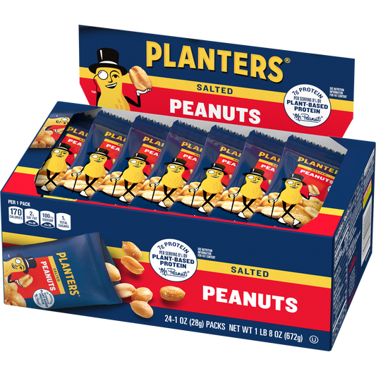 Planters Peanuts, Salted, 1 oz, 48 ct