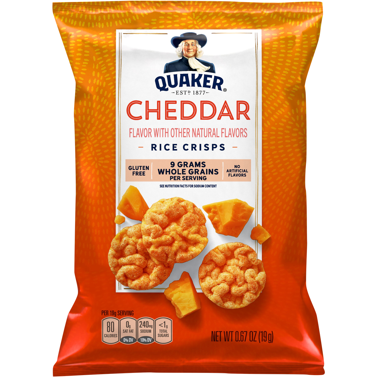 Quaker Rice Crisps, Variety Pack, 36 ct