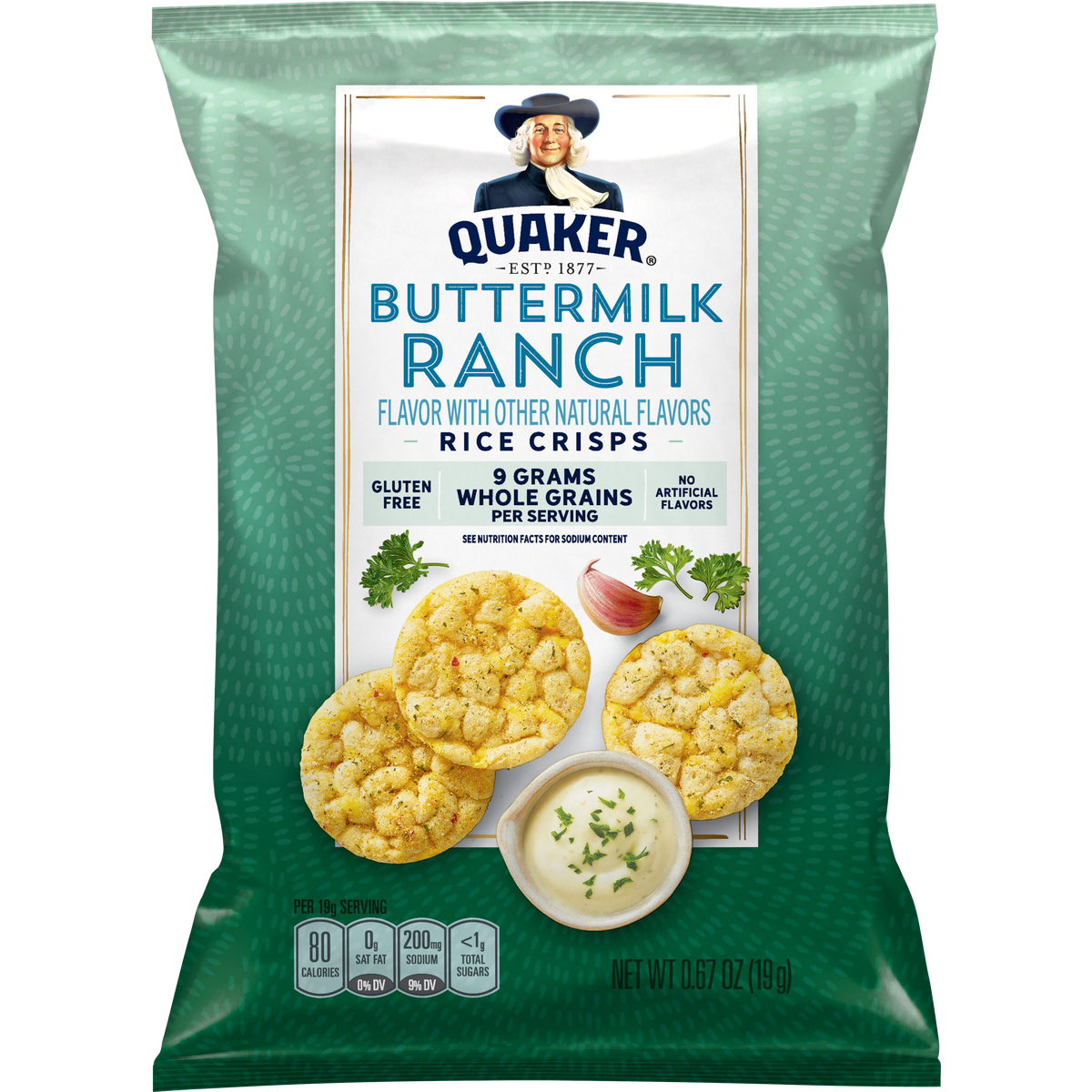 Quaker Rice Crisps, Variety Pack, 36 ct