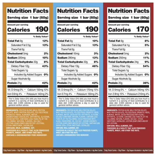 Quest Protein Bar, Variety Pack, 2.12 oz, 14 ct