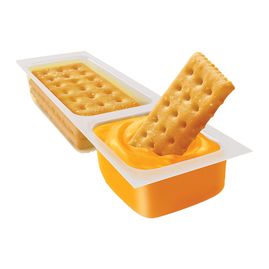 RITZ Crackers Handi-Snacks, Crackers 'N Cheesy Dip, 0.95 oz, 30 ct