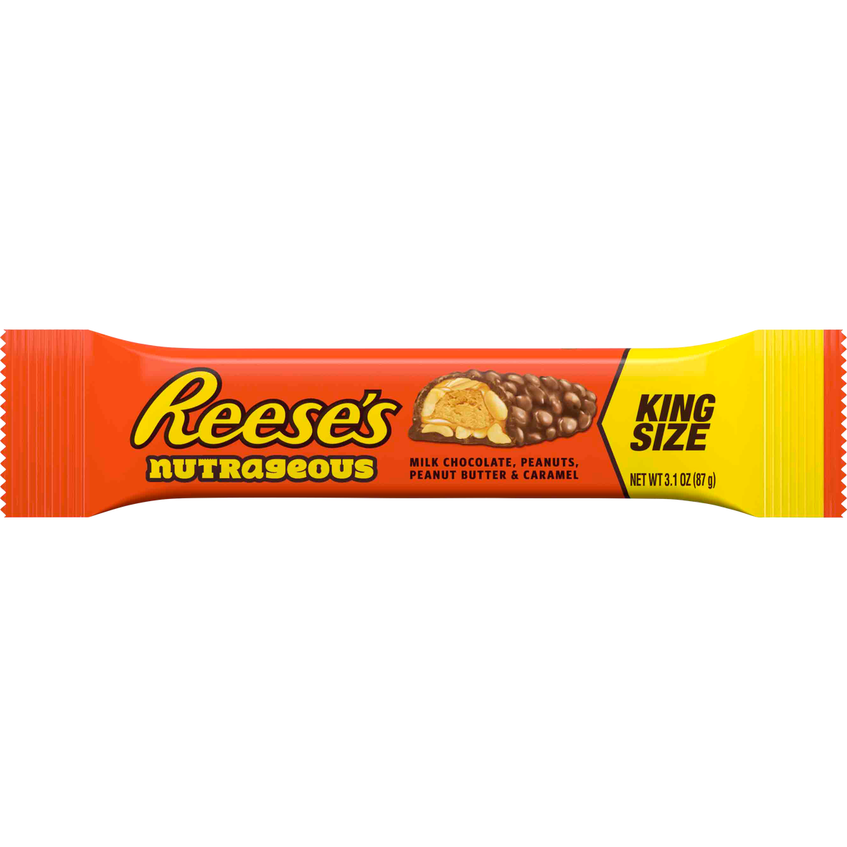 Reese's Nutrageous, King Size, 3.1 oz, 18 ct