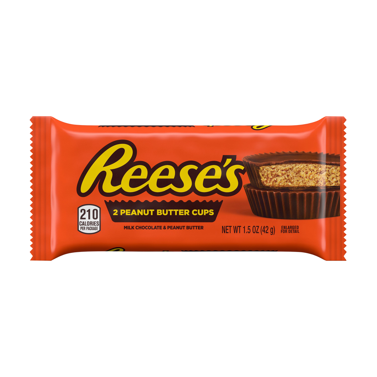 Reese's Peanut Butter Cups, Milk Chocolate, 1.5 oz, 36 ct
