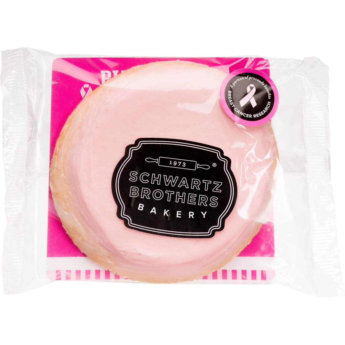 Schwartz Brother's Bakery Pink Sugar Cookie, 3.5 oz, 6 ct