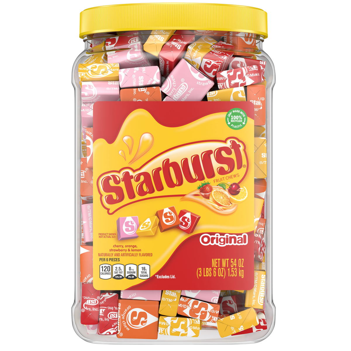 Starburst Chewy Candy, Original, 54 oz