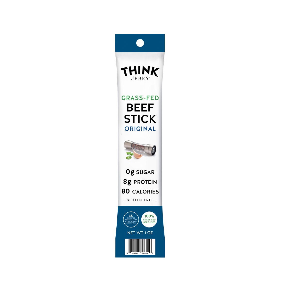 Think Jerky Grass-Fed Beef Sticks, Original, 1 oz, 20 ct