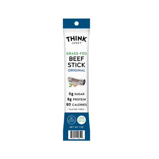 Think Jerky Grass-Fed Beef Sticks, Original, 1 oz, 20 ct