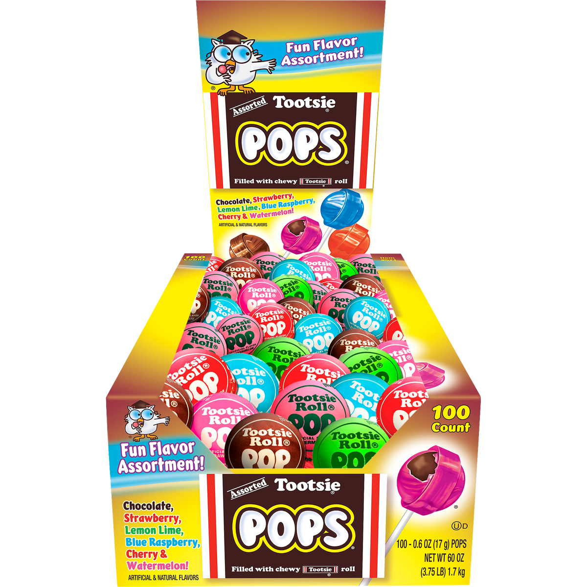 Tootsie Pops, Variety Pack, 100 ct