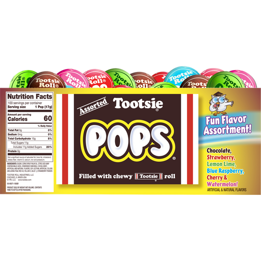 Tootsie Pops, Variety Pack, 100 ct