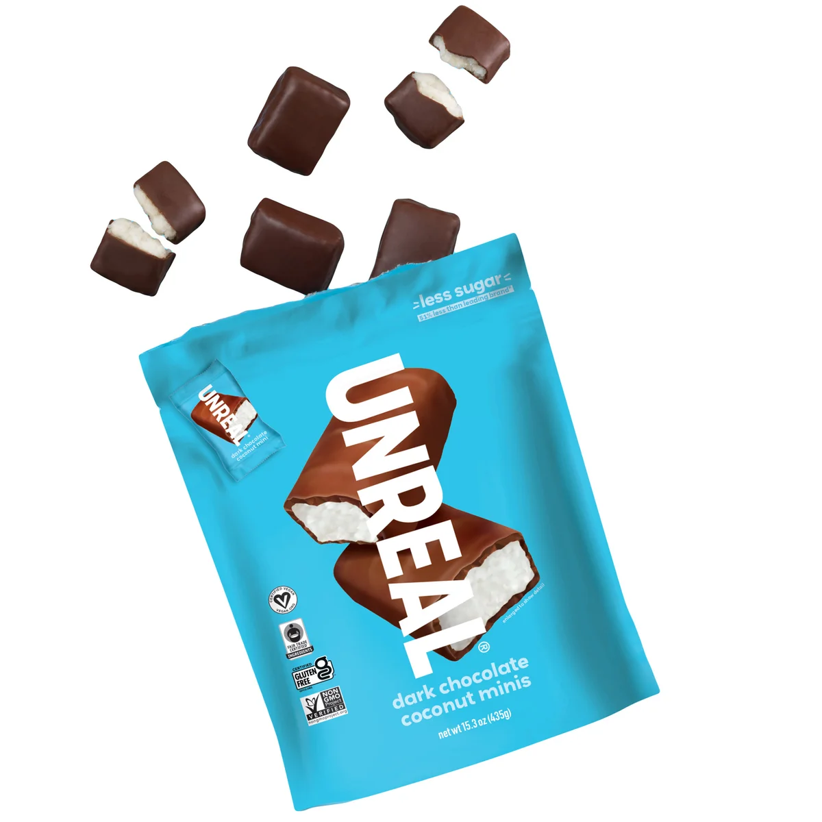 UNREAL Dark Chocolate Coconut Minis, 15.3 oz