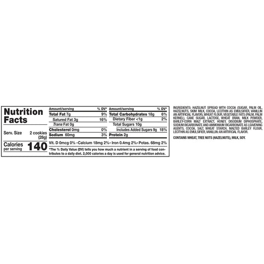 Nutella Biscuits, 9.7 oz, 4 ct