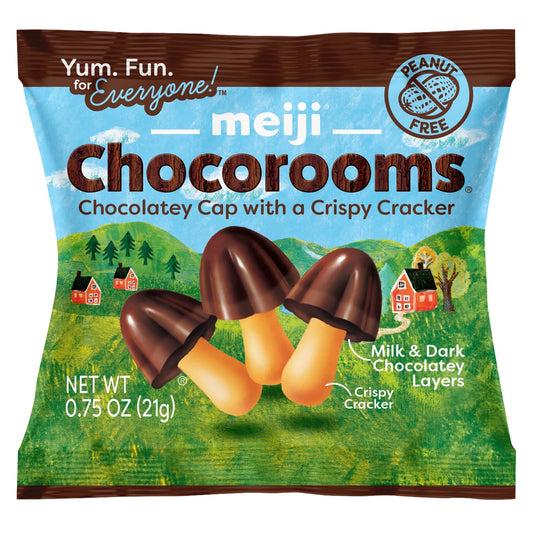 Meiji Chocorooms, 0.75 oz, 24 ct