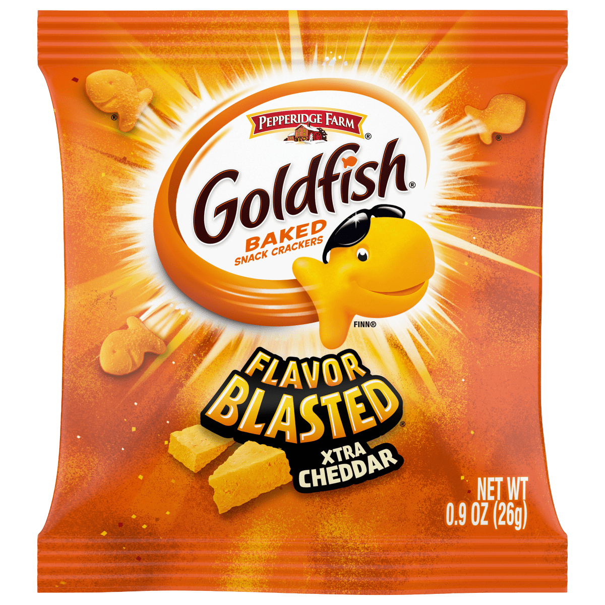 Goldfish Baked Snack Crackers, Variety Pack, 45 ct