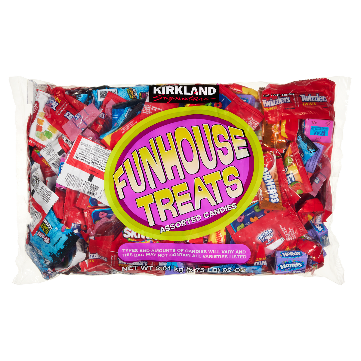 Kirkland Signature Funhouse Treats, Variety Pack, 92 oz
